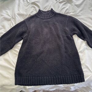 Talbots Charcoal Knit Sweater